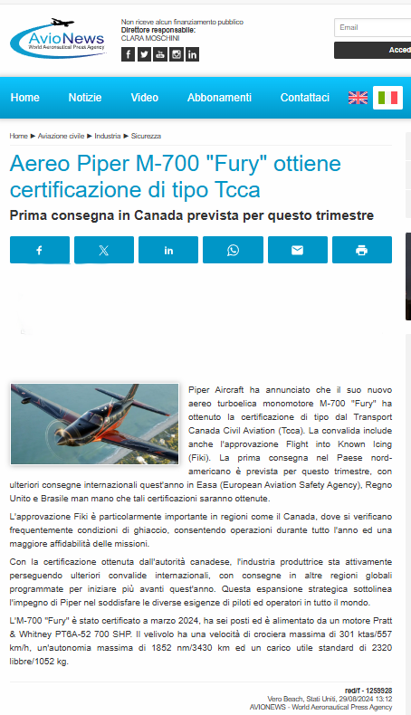 Articolo M700 Fury 1
